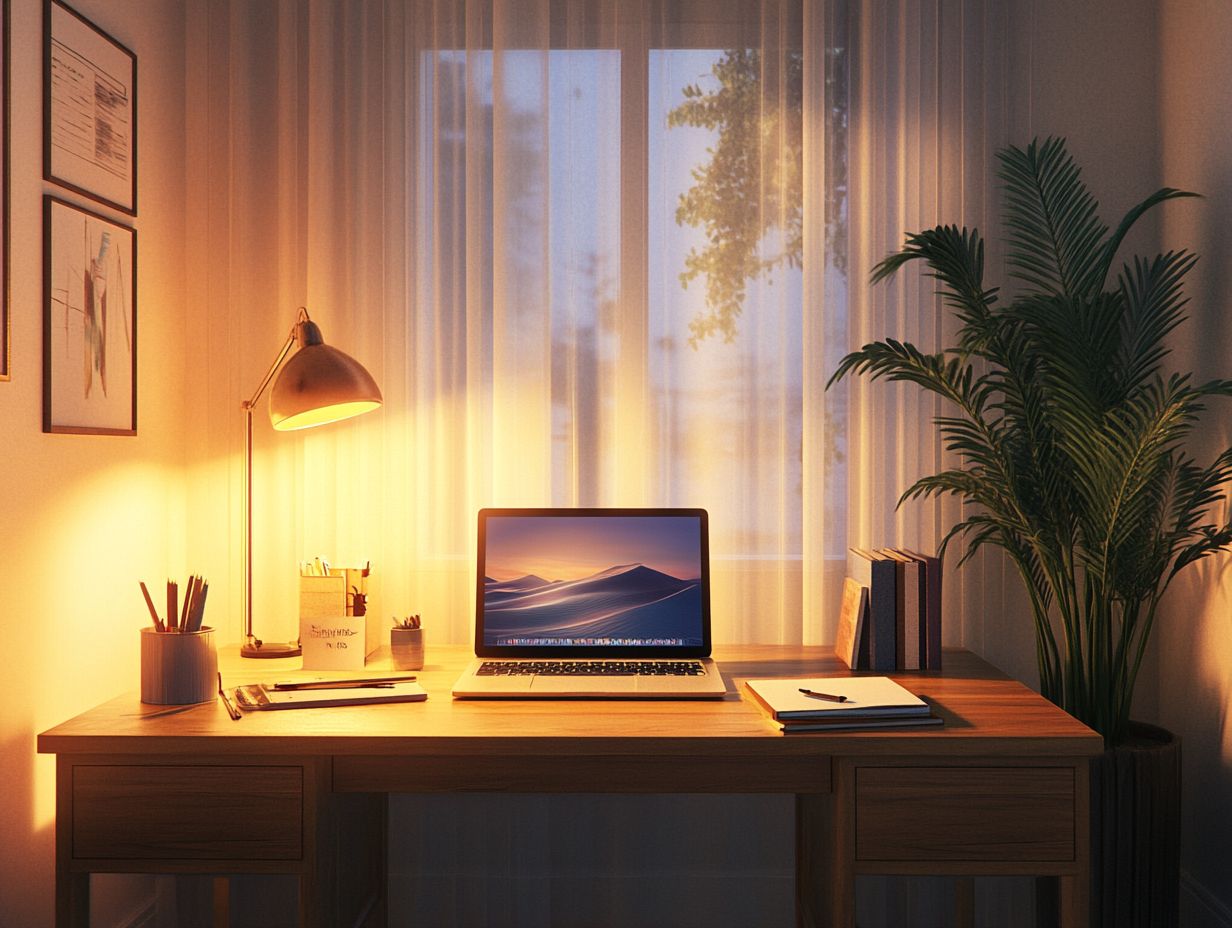 Designing a Distraction-Free Space